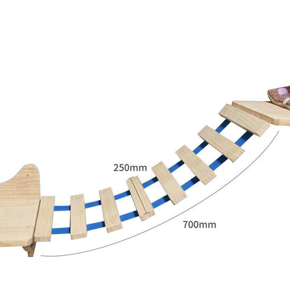 Kattenklimrek voor aan de Muur – Massief Hout, Modulair en Stijlvol
