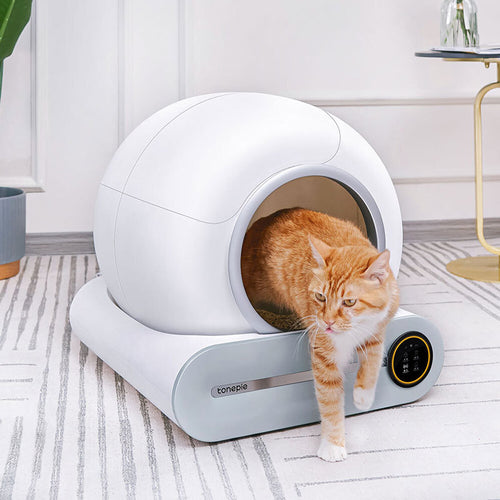 Volautomatische Kattenbak – Slim, Stijlvol & Zelfreinigend