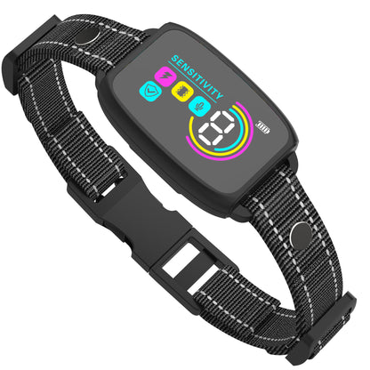 Slimme Anti-blafband voor Honden – Met LCD-display, Oplaadbaar & Waterdicht