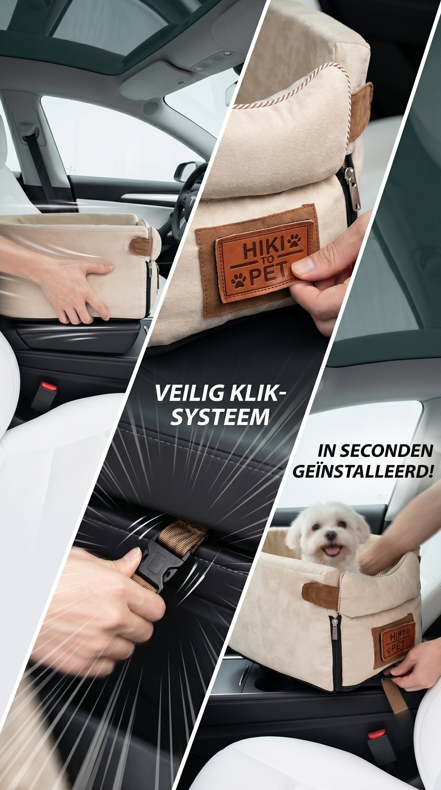 Luxe Autostoel voor Huisdieren – Comfortabel, Veilig en Stijlvol – afbeelding 11